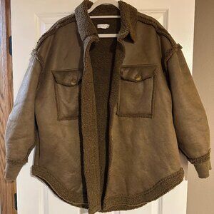 Good American Sherpa Jacket
